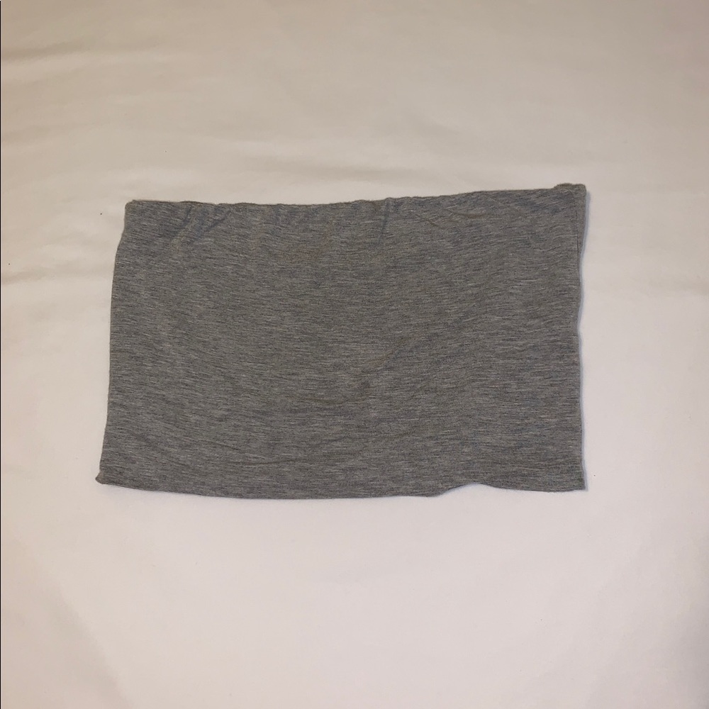 Gray tube top